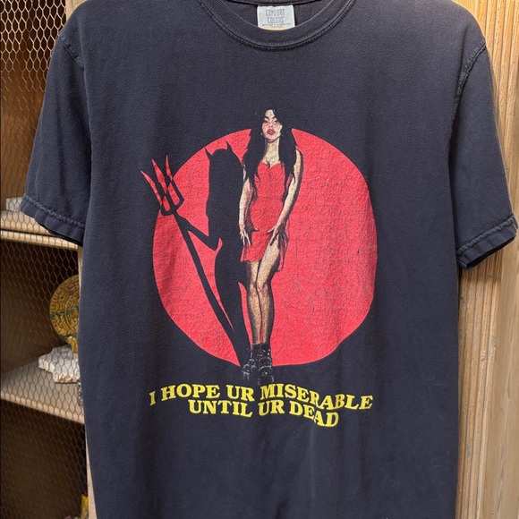 Nessa Barret I Hope UR Miserable Until UR Dead T-Shirt - Picture 2 of 6